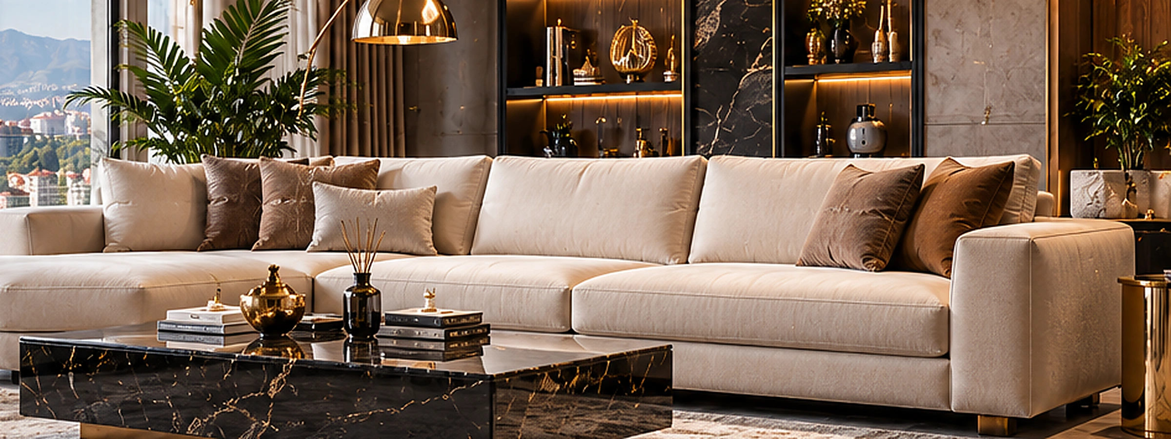 Modern ve lüks DİVANO koltuk koleksiyonu ile şık salon